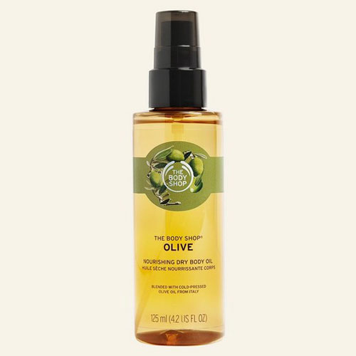 huile sèche olive the Body Shop