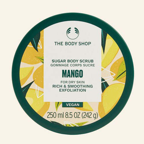gommage corps exfoliant mangue the body shop
