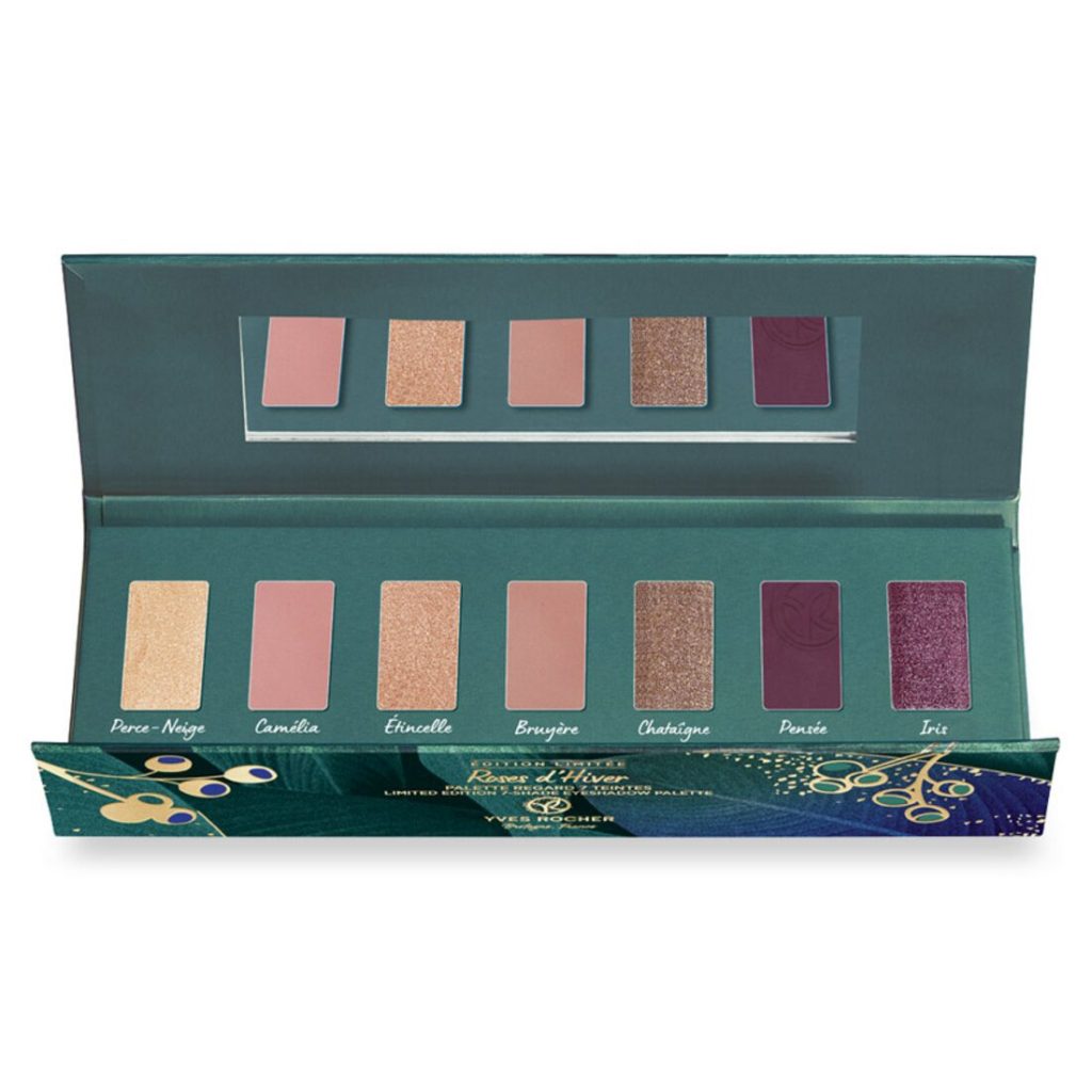 palettes couleurs d'hiver look pour les fêtes