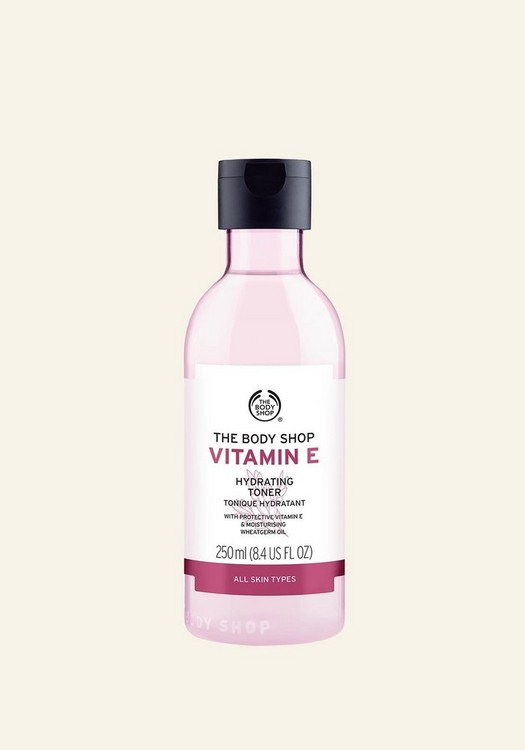 Tonique Hydratant Vitamine E The body shop prendre soin peau hiver