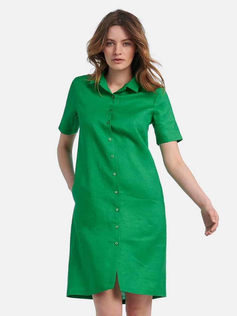 Tendances couleurs été vert peter hahn mode femme soldes