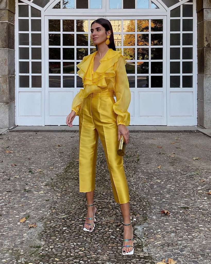 tendance couleur jaune printemps 2022