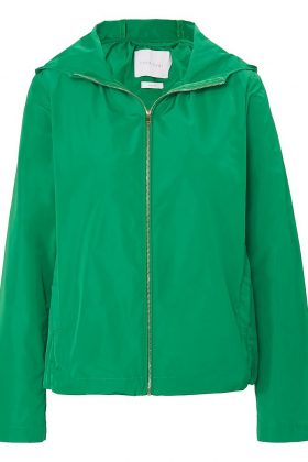 Veste verte coupe vent