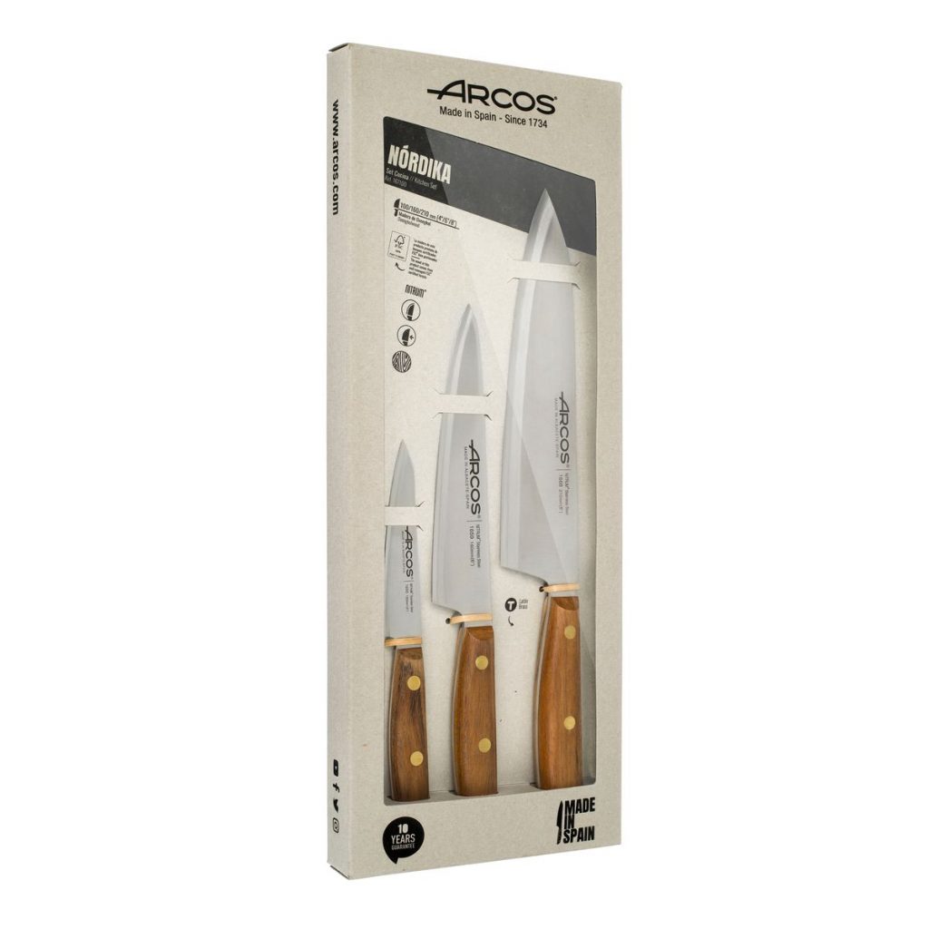 Coffret 3 couteaux soldes cuisine