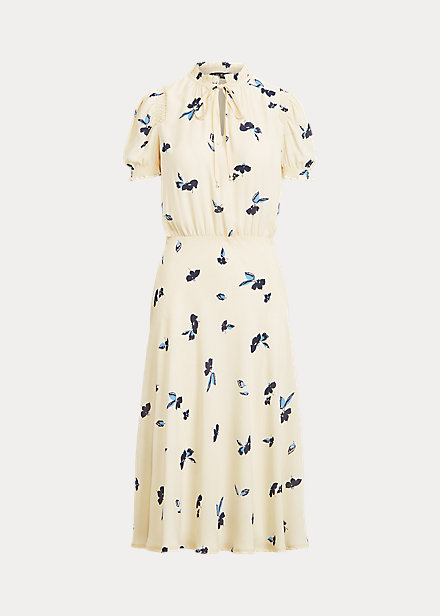 robe fleuri ralph lauren