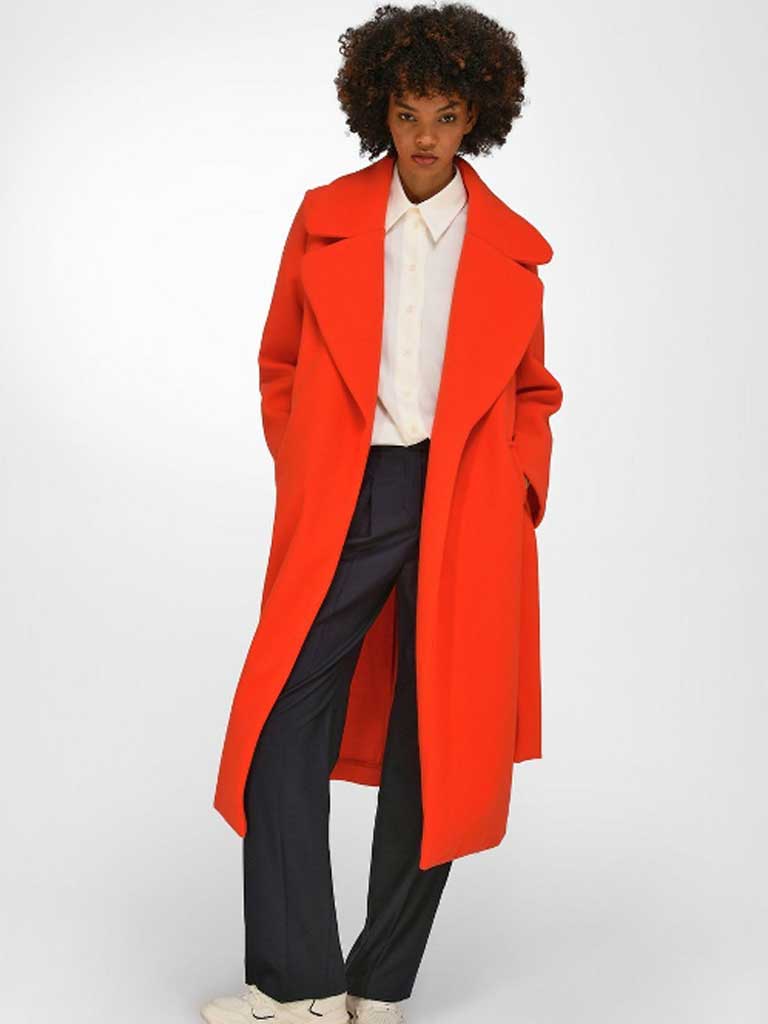 Manteau orange XL Peter hahn