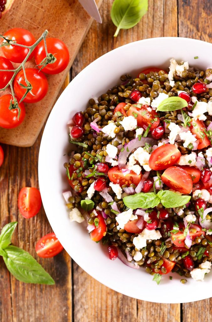 salade de lentilles salades parfaites pour l'été 