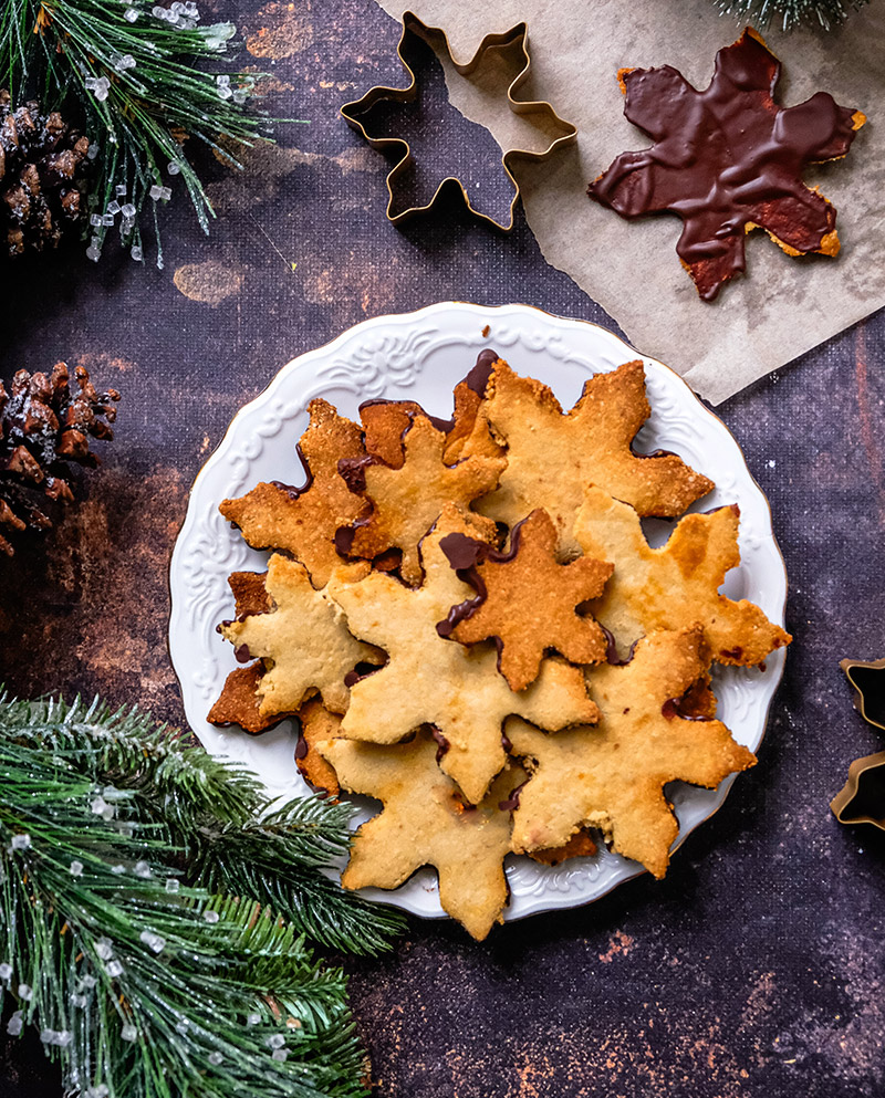 receta de galleta sana de navidad 