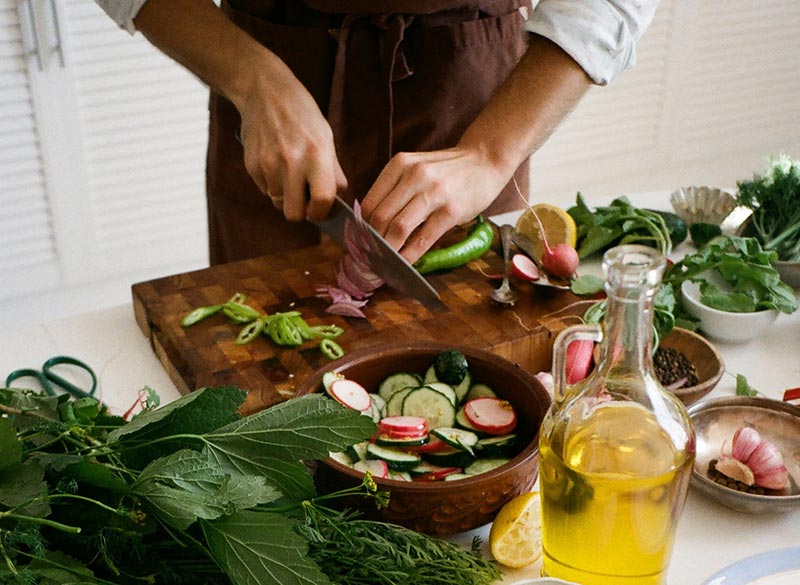 thérapie par la cuisine rester en bonne santé pendant les fêtes