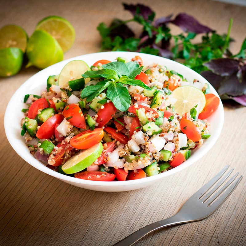 ensalada primaveral de quinoa recetas de primavera rápidas y fáciles