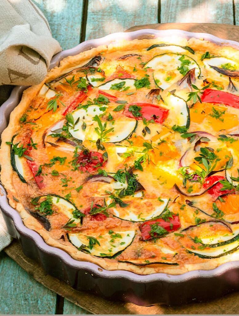 tarte aux légumes printanière recettes de printemps