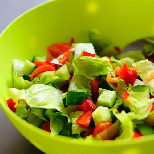 alimentation vivante secret d'une bonne santé Raw food salade de la terre
