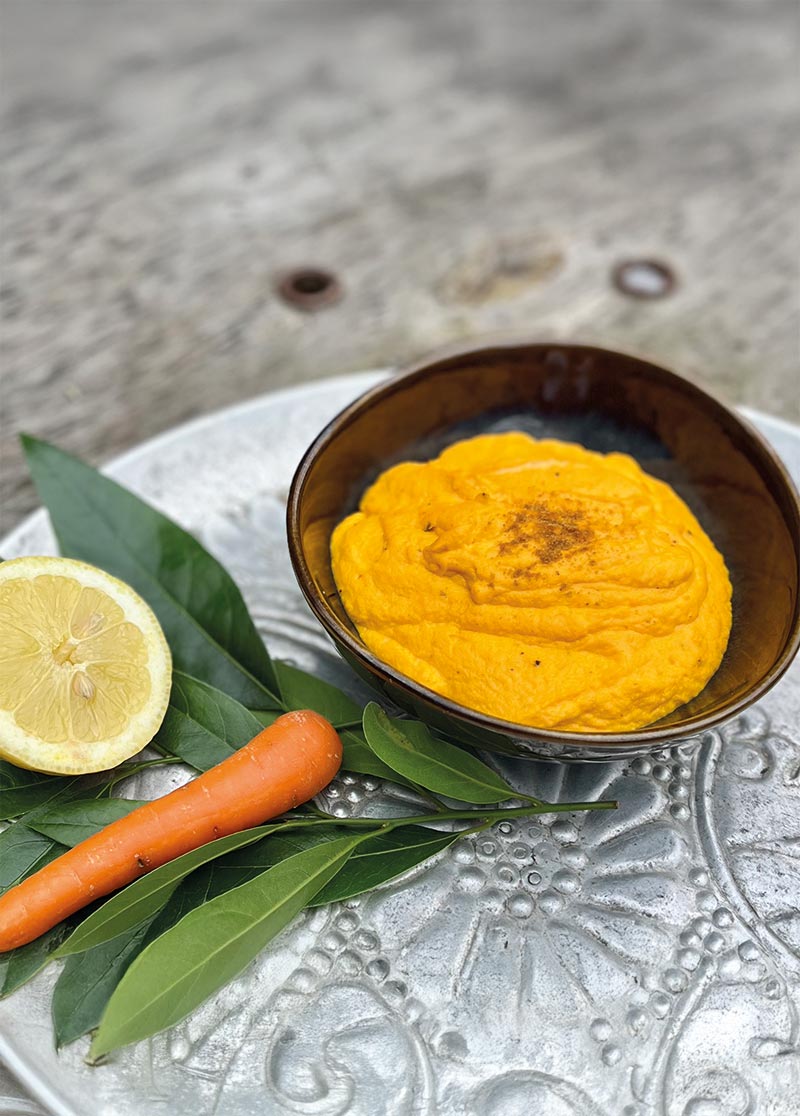 Tartinade Carotte & Cumin recettes pour des apéros healthy