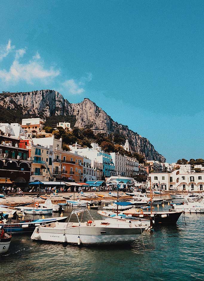 voyager cet été 2025 destination Amalfi Coast Capri Italie