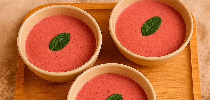 desserts bons pour notre santé et notre moral