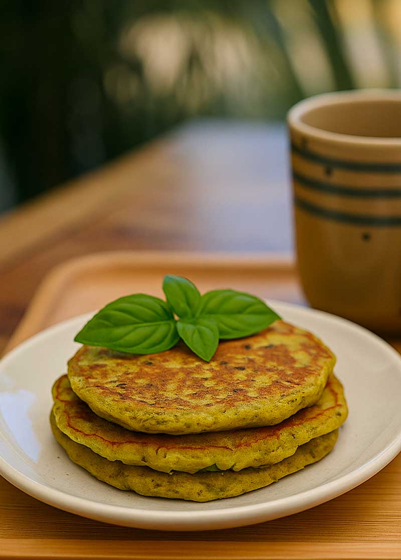Pancakes salés recette petit dejeuner