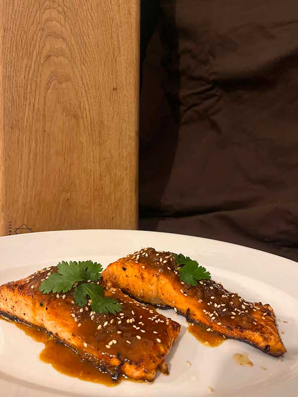 recette beauté Truite marinée aux agrumes, gingembre & sésame